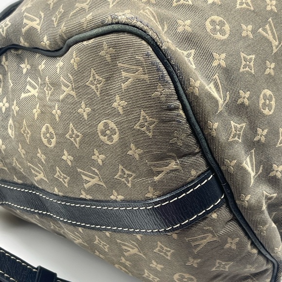 Louis Vuitton Mini Lin Speedy 30 Boston Doctor Monogram Bandouliere Bag - Picture 5 of 15
